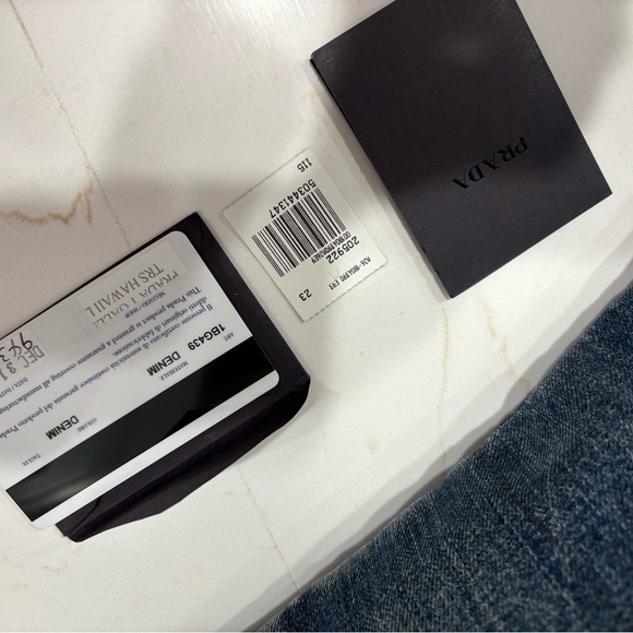 Prada denim and rhinestone tote! - Picture 6 of 6